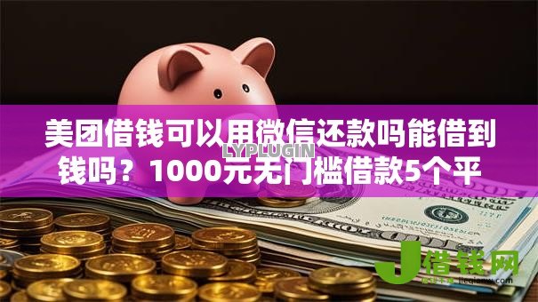 美团借钱可以用微信还款吗能借到钱吗？1000元无门槛借款5个平台推荐