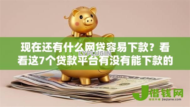 现在还有什么网贷容易下款？看看这7个贷款平台有没有能下款的