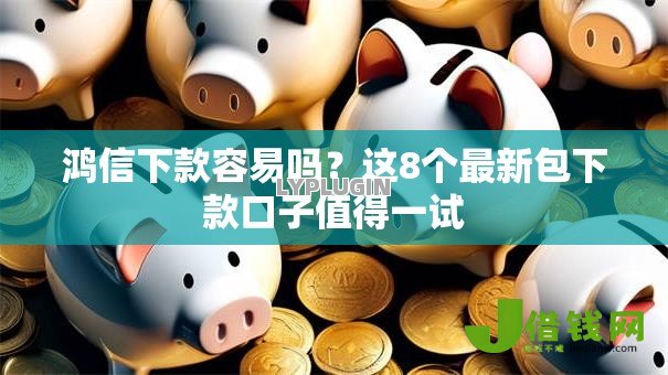 鸿信下款容易吗？这8个最新包下款口子值得一试