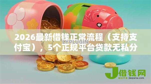 2026最新借钱正常流程（支持支付宝），5个正规平台贷款无私分享