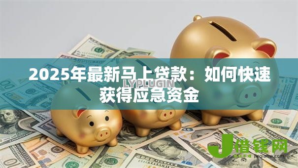2025年最新马上贷款：如何快速获得应急资金
