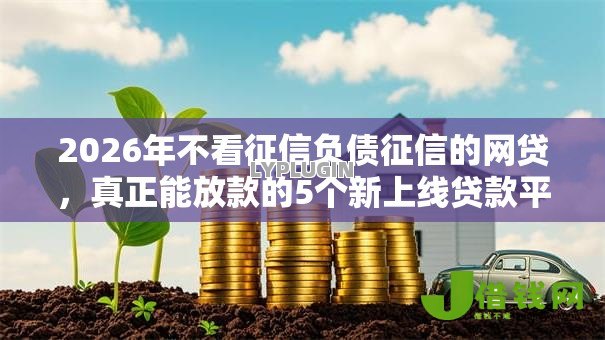 2026年不看征信负债征信的网贷，真正能放款的5个新上线贷款平台门槛低平台推荐
