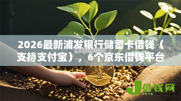 2026最新浦发银行储蓄卡借钱（支持支付宝），6个京东借钱平台无私分享