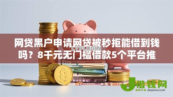 网贷黑户申请网贷被秒拒能借到钱吗？8千元无门槛借款5个平台推荐