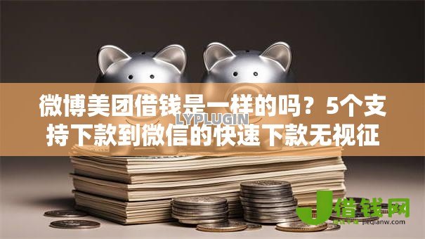 微博美团借钱是一样的吗？5个支持下款到微信的快速下款无视征信的口子