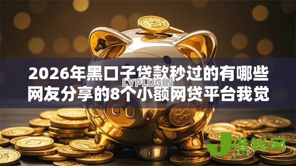 2026年黑口子贷款秒过的有哪些网友分享的8个小额网贷平台我觉得不错! 2026年黑口子贷款秒过的有哪些网友分享的8个小额网贷平台我觉得不错!