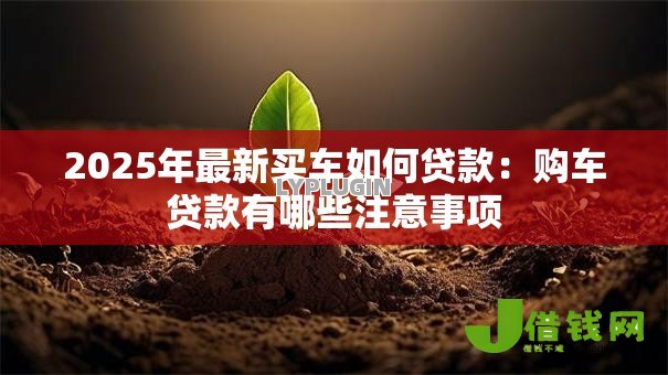 2025年最新买车如何贷款:购车贷款有哪些注意事项 2025年最新买车如何贷款:购车贷款有哪些注意事项