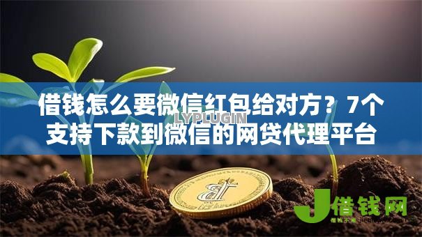 借钱怎么要微信红包给对方？7个支持下款到微信的网贷代理平台