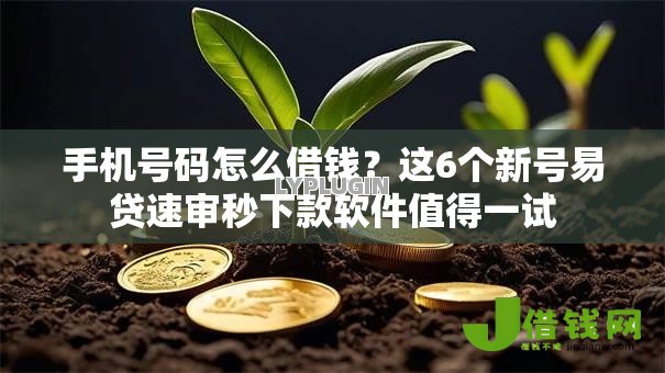 手机号码怎么借钱?这6个新号易贷速审秒下款软件值得一试 手机号码怎么借钱?这6个新号易贷速审秒下款软件值得一试