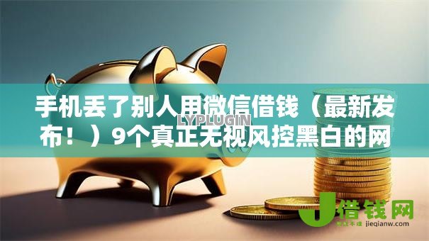 手机丢了别人用微信借钱（最新发布！）9个真正无视风控黑白的网贷平台