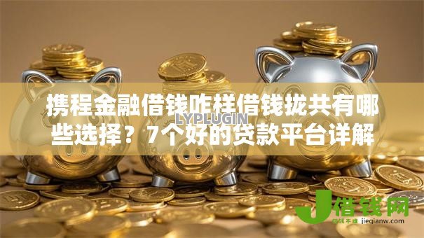 携程金融借钱咋样借钱拢共有哪些选择？7个好的贷款平台详解