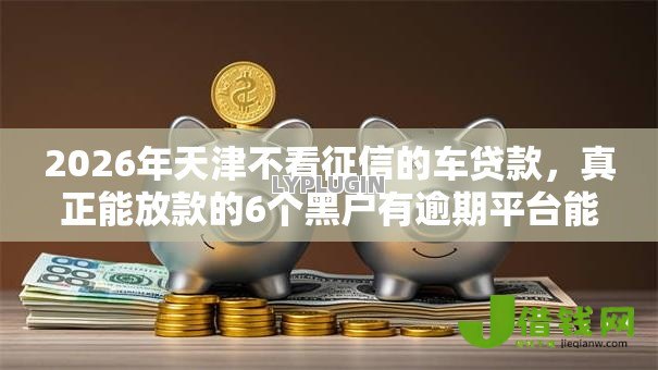 2026年天津不看征信的车贷款，真正能放款的6个黑户有逾期平台能放款推荐