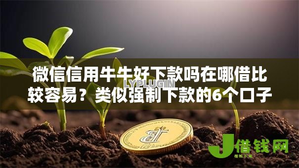 微信信用牛牛好下款吗在哪借比较容易？类似强制下款的6个口子参考