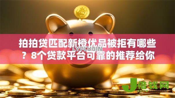 拍拍贷匹配新橙优品被拒有哪些?8个贷款平台可靠的推荐给你 拍拍贷匹配新橙优品被拒有哪些?8个贷款平台可靠的推荐给你
