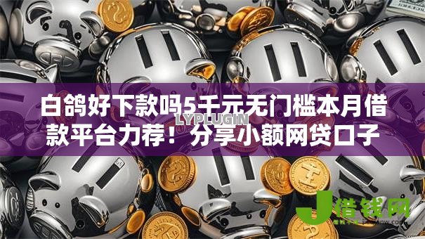 白鸽好下款吗5千元无门槛本月借款平台力荐！分享小额网贷口子5千元无门槛借款