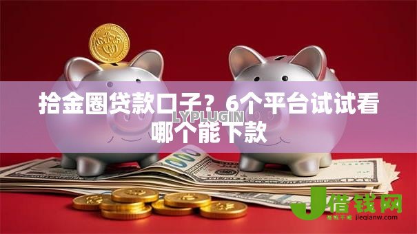 拾金圈贷款口子？6个平台试试看哪个能下款