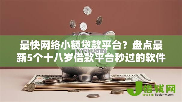 最快网络小额贷款平台？盘点最新5个十八岁借款平台秒过的软件