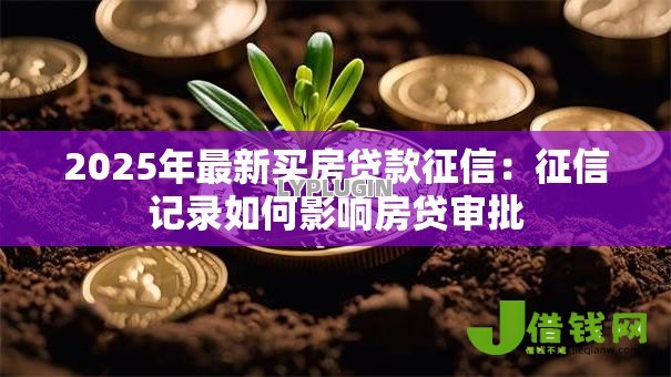 2025年最新买房贷款征信:征信记录如何影响房贷审批 2025年最新买房贷款征信:征信记录如何影响房贷审批