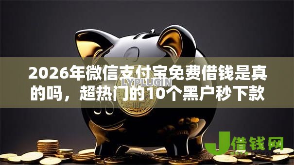 2026年微信支付宝免费借钱是真的吗，超热门的10个黑户秒下款的高炮口子推荐