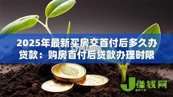 2025年最新买房交首付后多久办贷款:购房首付后贷款办理时限是多久 2025年最新买房交首付后多久办贷款:购房首付后贷款办理时限是多久