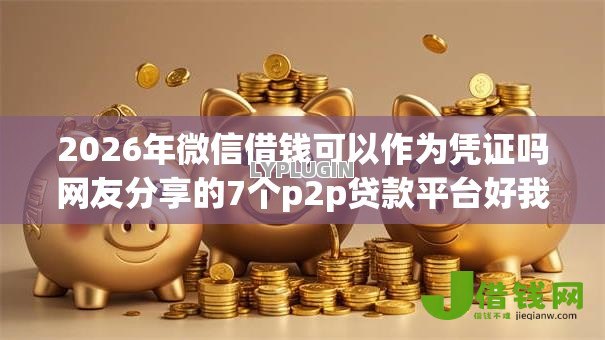 2026年微信借钱可以作为凭证吗网友分享的7个p2p贷款平台好我觉得不错！