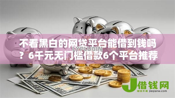 不看黑白的网贷平台能借到钱吗？6千元无门槛借款6个平台推荐