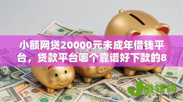 小额网贷20000元未成年借钱平台，贷款平台哪个靠谱好下款的8个平台介绍