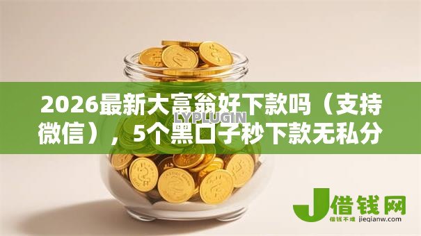 2026最新大富翁好下款吗(支持微信),5个黑口子秒下款无私分享 2026最新大富翁好下款吗(支持微信),5个黑口子秒下款无私分享