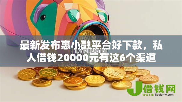 最新发布惠小融平台好下款，私人借钱20000元有这6个渠道