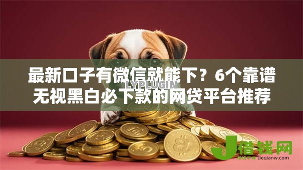 最新口子有微信就能下？6个靠谱无视黑白必下款的网贷平台推荐