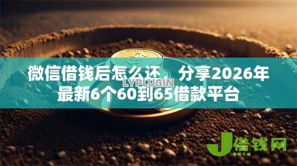 微信借钱后怎么还，分享2026年最新6个60到65借款平台