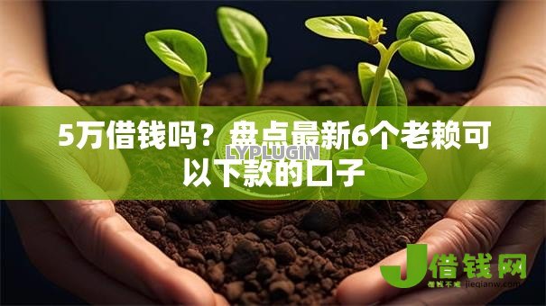 5万借钱吗？盘点最新6个老赖可以下款的口子