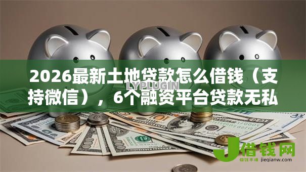 2026最新土地贷款怎么借钱（支持微信），6个融资平台贷款无私分享