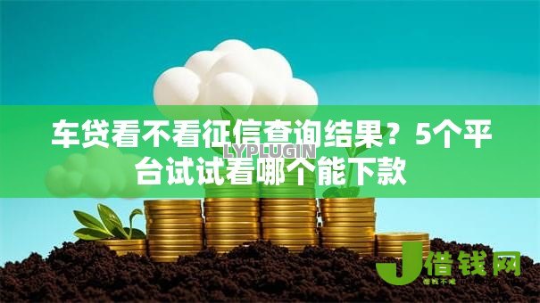车贷看不看征信查询结果？5个平台试试看哪个能下款