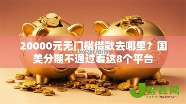 20000元无门槛借款去哪里？国美分期不通过看这8个平台
