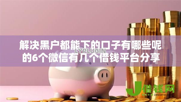 解决黑户都能下的口子有哪些呢的6个微信有几个借钱平台分享