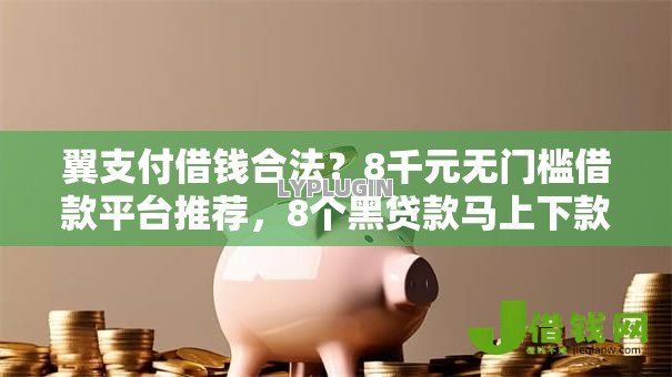 翼支付借钱合法？8千元无门槛借款平台推荐，8个黑贷款马上下款的口子盘点