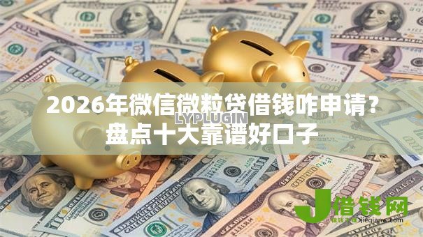 2026年微信微粒贷借钱咋申请?盘点十大靠谱好口子 2026年微信微粒贷借钱咋申请?盘点十大靠谱好口子