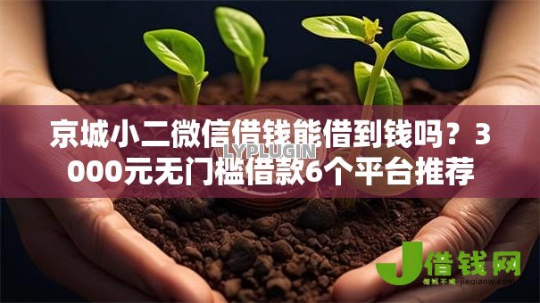 京城小二微信借钱能借到钱吗?3000元无门槛借款6个平台推荐 京城小二微信借钱能借到钱吗?3000元无门槛借款6个平台推荐