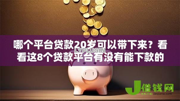 哪个平台贷款20岁可以带下来？看看这8个贷款平台有没有能下款的
