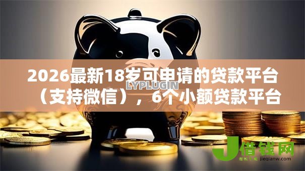 2026最新18岁可申请的贷款平台（支持微信），6个小额贷款平台好无私分享