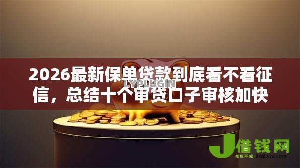 2026最新保单贷款到底看不看征信，总结十个审贷口子审核加快的平台！