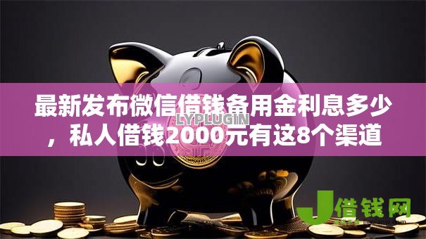 最新发布微信借钱备用金利息多少，私人借钱2000元有这8个渠道