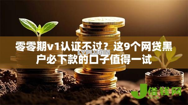 零零期v1认证不过？这9个网贷黑户必下款的口子值得一试
