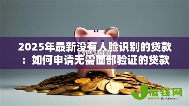 2025年最新没有人脸识别的贷款：如何申请无需面部验证的贷款