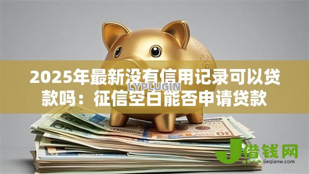2025年最新没有信用记录可以贷款吗：征信空白能否申请贷款