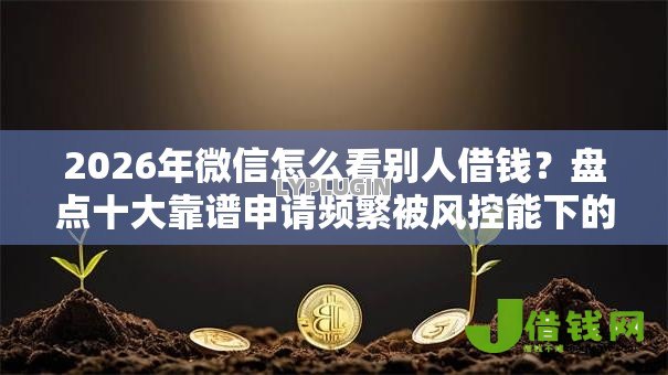 2026年微信怎么看别人借钱?盘点十大靠谱申请频繁被风控能下的口子 2026年微信怎么看别人借钱?盘点十大靠谱申请频繁被风控能下的口子