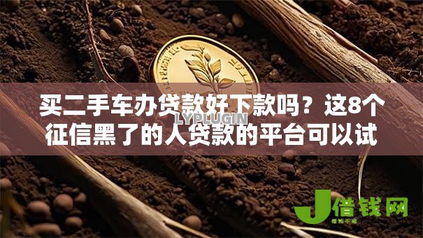 买二手车办贷款好下款吗?这8个征信黑了的人贷款的平台可以试试 买二手车办贷款好下款吗?这8个征信黑了的人贷款的平台可以试试