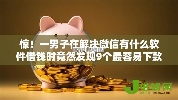 惊！一男子在解决微信有什么软件借钱时竟然发现9个最容易下款的贷款平台，事后分享了出来