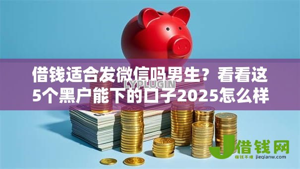 借钱适合发微信吗男生？看看这5个黑户能下的口子2025怎么样